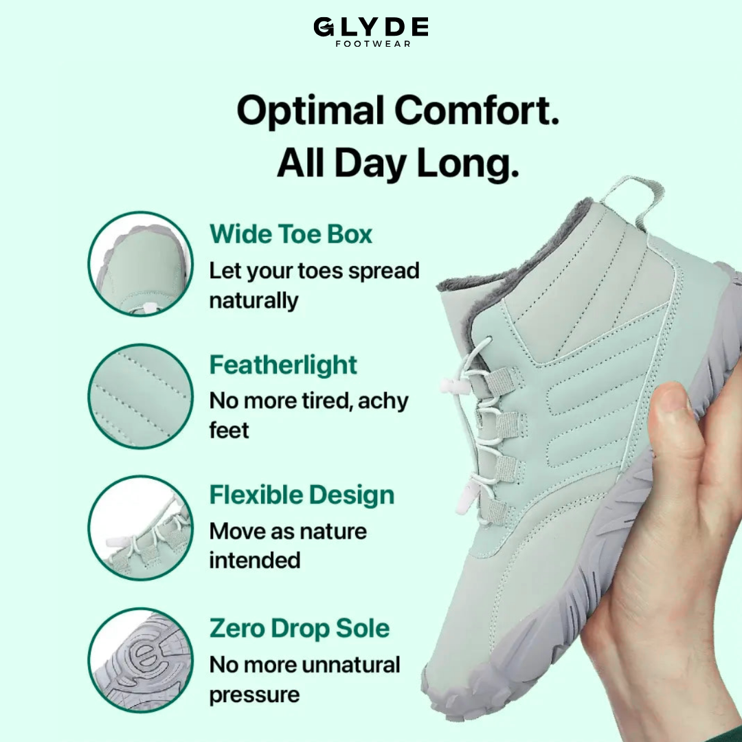 Glyde Rainier - Healthy, Warm & Water-Resistant Barefoot Shoes