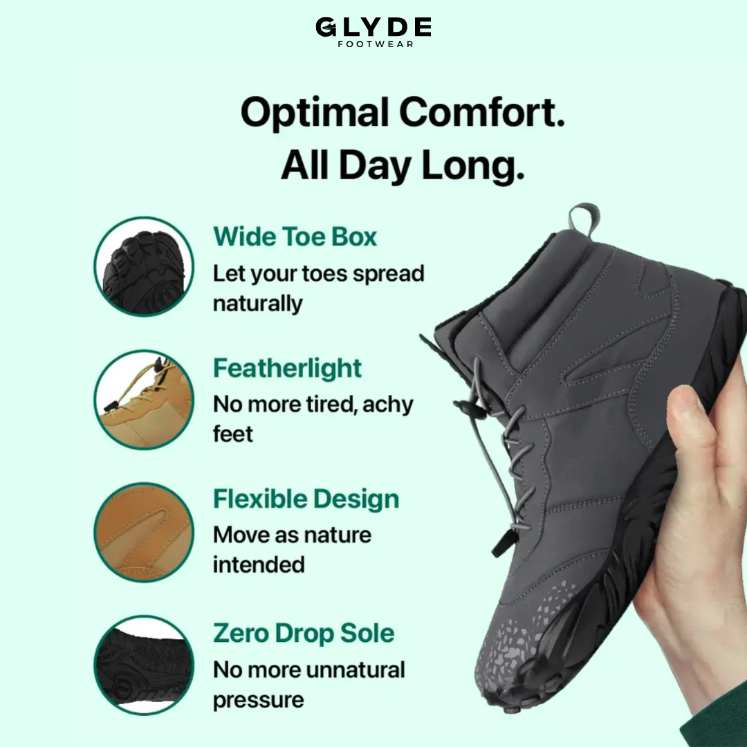 Glyde Sierra - Healthy, Warm & Water-Resistant Barefoot Shoes