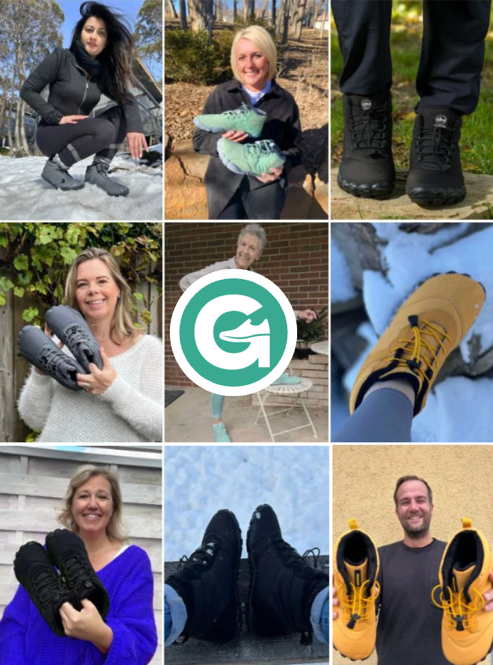 Glyde Rainier - Warm & Water-Resistant Winter Grounding Barefoot Boots