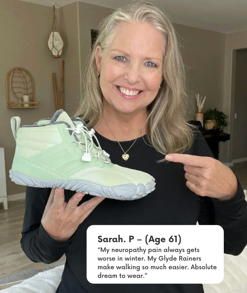 Glyde Rainier - Warm & Water-Resistant Winter Grounding Barefoot Boots