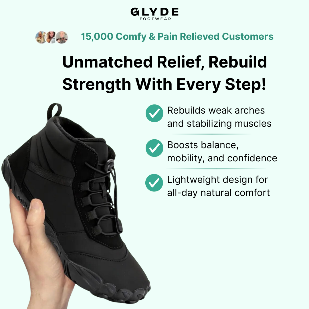Glyde Atlas - Healthy, Warm & Water-Resistant Barefoot Shoes