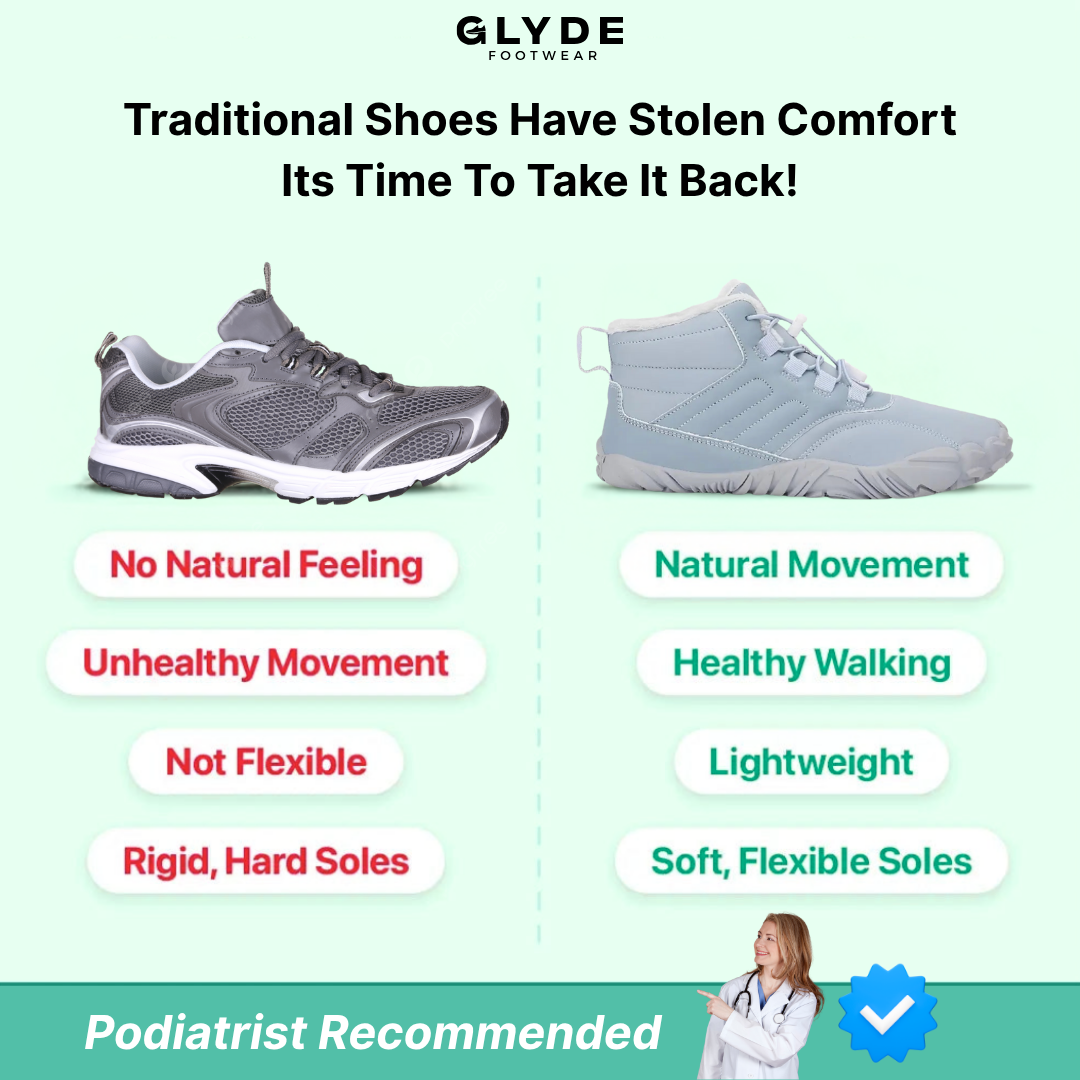 Glyde Rainier - Healthy, Warm & Water-Resistant Barefoot Shoes