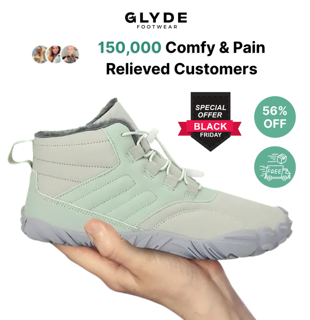 Glyde Rainier - Warm & Water-Resistant Winter Grounding Barefoot Boots