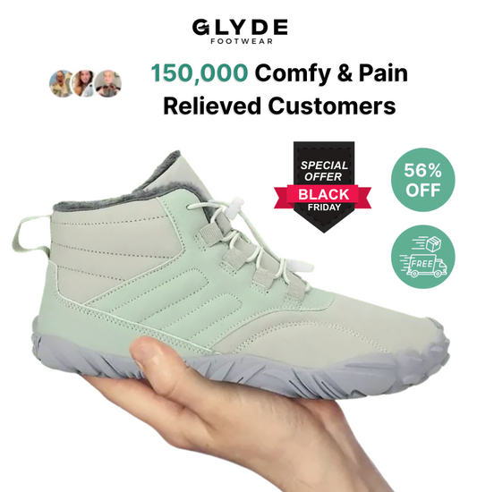 Glyde Rainier - Warm & Water-Resistant Winter Grounding Barefoot Boots