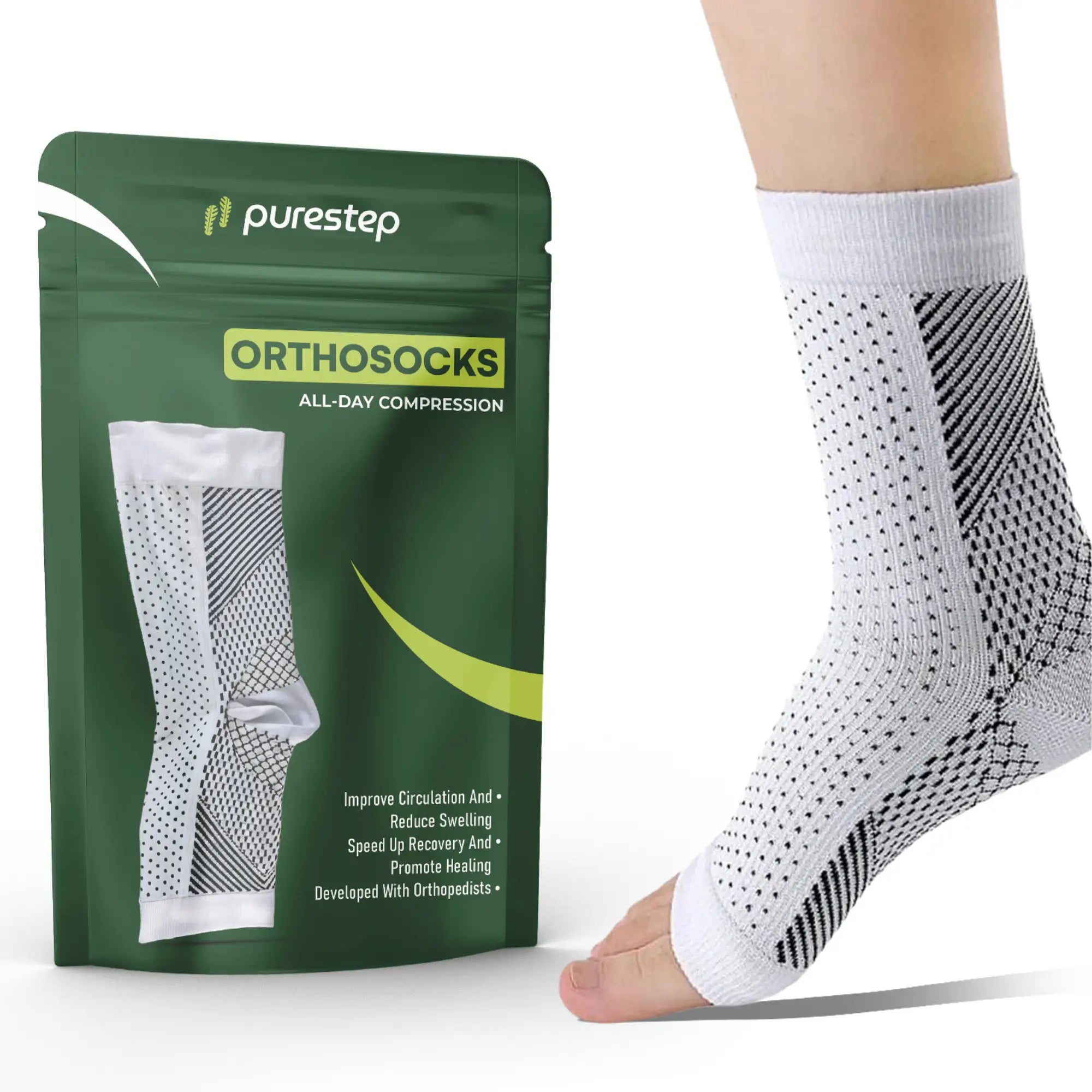 Orthopedic half sock